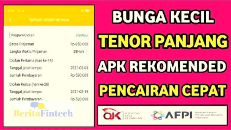 Rekomendasi Pinjaman Online Bunga Rendah Terbaik