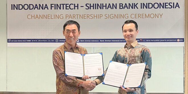 Indodana Fintech dan Shinhan Bank Indonesia Jalin Kerja Sama Channeling