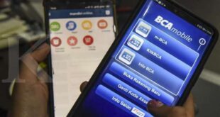 Transaksi mobile banking perbankan makin ramai