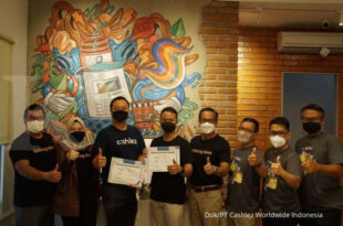 Gencarkan Pembiayaan Micro Financing, Cashlez & Fintech P2P Lending Lumbung Dana Tanda Tangani Perjanjian Kerja Sama