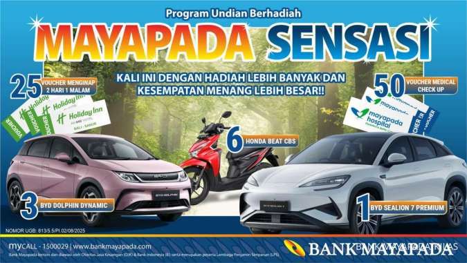Apresiasi Nasabah, Bank Mayapada (MAYA) Kembali Hadirkan Undian Mayapada Sensasi
