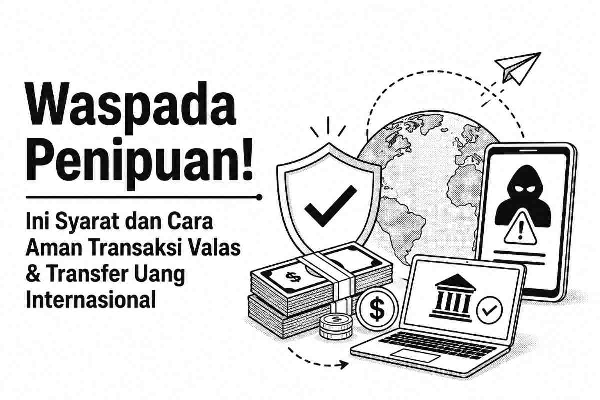 Waspada Penipuan! Ini Syarat dan Cara Aman Transaksi Valas & Transfer Uang Internasional