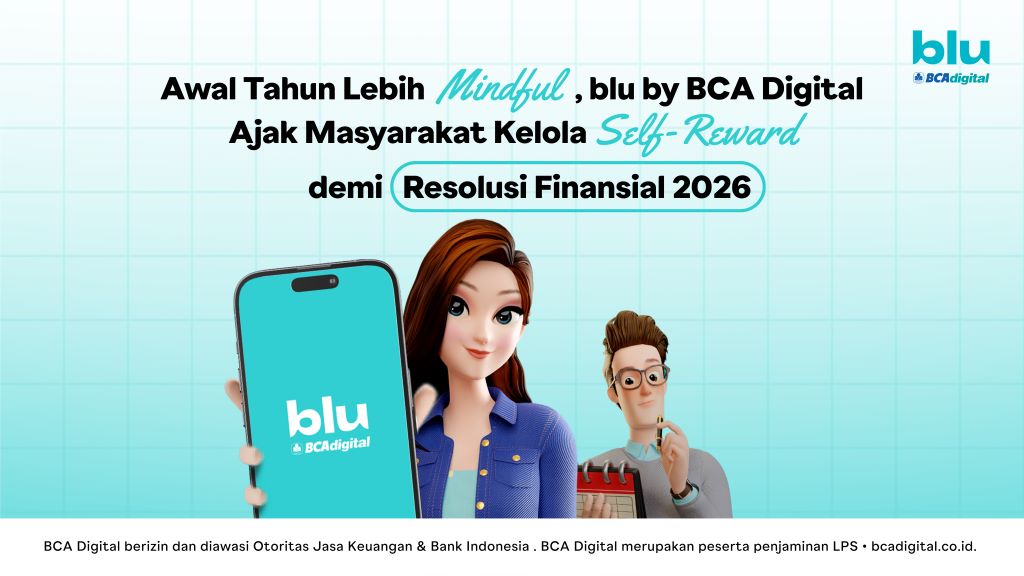 Jangan Asal Self-Reward, blu by BCA Digital Ajak Masyarakat Jaga Resolusi Finansial 2026